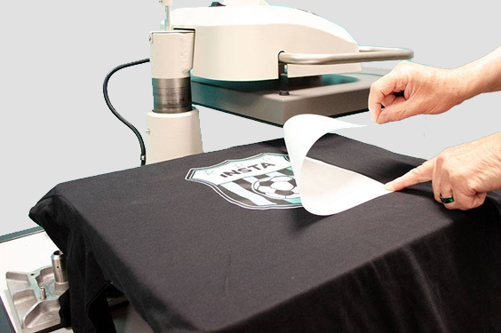 A heat transfer machine in operation
